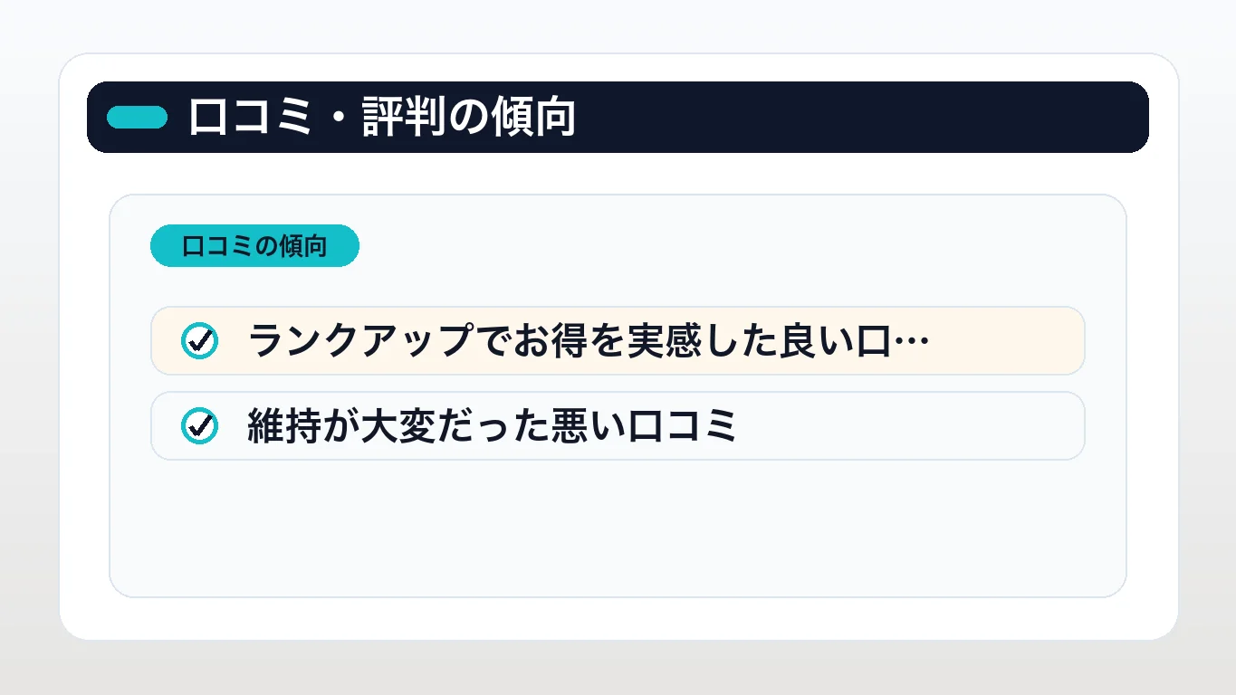 DOPAオリパのランク制度の口コミ・体験談